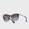 Svarta Ralph Lauren 0Ra5280 Wayfarers solglasögon för kvinnor