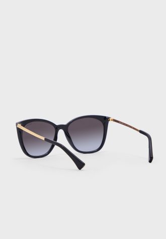 Svarta Ralph Lauren 0Ra5280 Wayfarers solglasögon för kvinnor