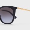 Svarta Ralph Lauren 0Ra5280 Wayfarers solglasögon för kvinnor