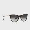 Svarta Ralph Lauren 0Ra5290 Cat Eye solglasögon för kvinnor