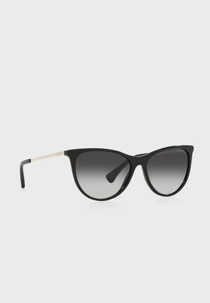 Svarta Ralph Lauren 0Ra5290 Cat Eye solglasögon för kvinnor