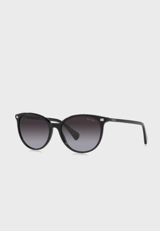 Svarta Ralph Lauren 0Ra5296 Wayfarer solglasögon för kvinnor