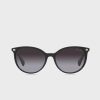 Svarta Ralph Lauren 0Ra5296 Wayfarer solglasögon för kvinnor