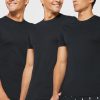Svarta Ralph Lauren 3-pack olika t-shirts med rund hals för män