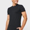Svarta Ralph Lauren 3-pack olika t-shirts med rund hals för män