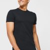 Svarta Ralph Lauren 3-pack olika t-shirts med rund hals för män
