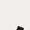 Svarta Ralph Lauren Andela sandaler i polerat kalvskinn för kvinnor Svarta Ralph Lauren Andela sandaler i polerat kalvskinn för kvinnor