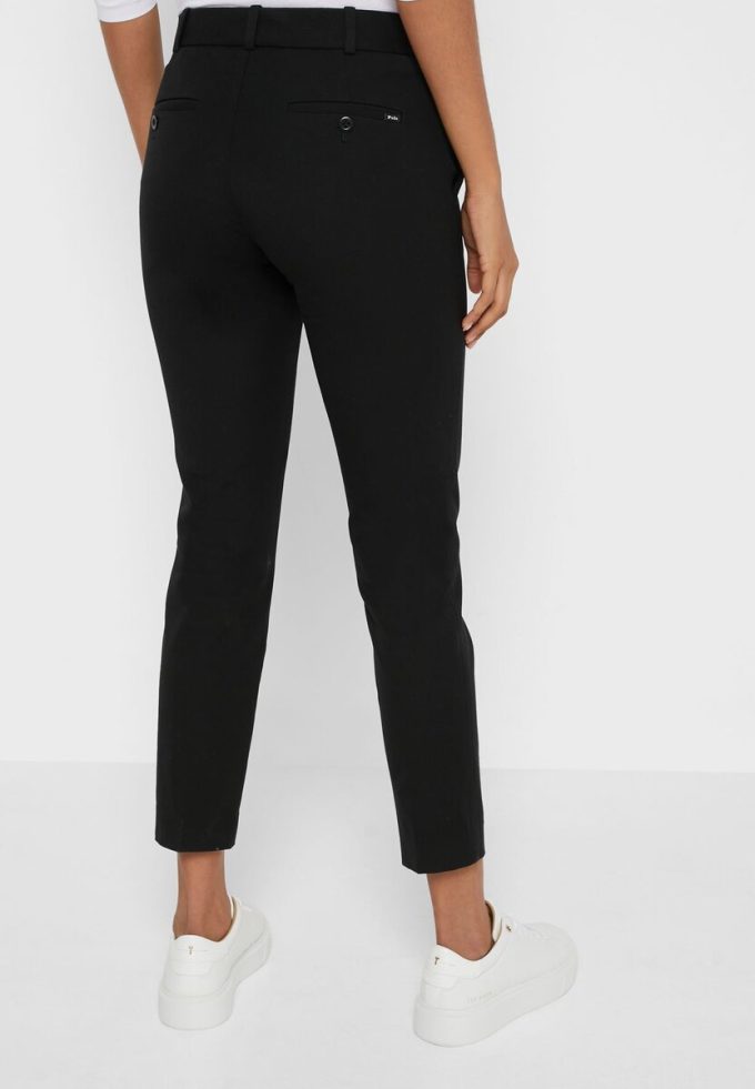 Svarta Ralph Lauren byxor med hög midja för kvinnor Svarta Ralph Lauren byxor med hög midja för kvinnor
