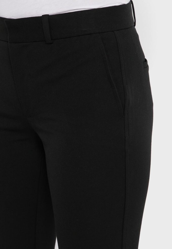 Svarta Ralph Lauren byxor med hög midja för kvinnor Svarta Ralph Lauren byxor med hög midja för kvinnor