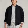 Svarta Ralph Lauren Cotton Twill jackor för män Svarta Ralph Lauren Cotton Twill jackor för män