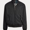 Svarta Ralph Lauren Cotton Twill jackor för män Svarta Ralph Lauren Cotton Twill jackor för män