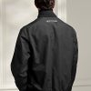 Svarta Ralph Lauren Drayton Bomberjackor i bomullsblandning för män Svarta Ralph Lauren Drayton Bomberjackor i bomullsblandning för män