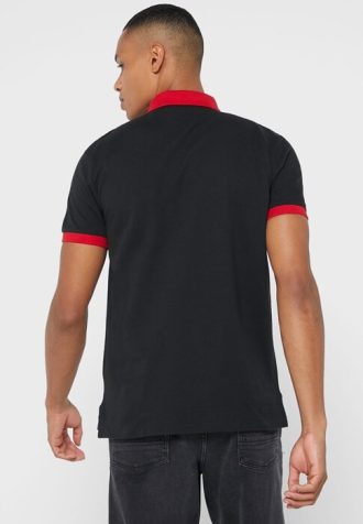 Svarta Ralph Lauren Essential T-shirts för män