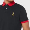 Svarta Ralph Lauren Essential T-shirts för män Svarta Ralph Lauren Essential T-shirts för män