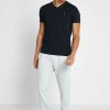 Svarta Ralph Lauren Essential T-shirts med V-ringad herr