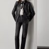 Svarta Ralph Lauren Kaida avslappnade jeans för kvinnor Svarta Ralph Lauren Kaida avslappnade jeans för kvinnor