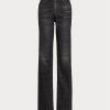 Svarta Ralph Lauren Kaida avslappnade jeans för kvinnor Svarta Ralph Lauren Kaida avslappnade jeans för kvinnor