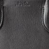 Svarta Ralph Lauren läder mini Sloane väskor för kvinnor Svarta Ralph Lauren läder mini Sloane väskor för kvinnor