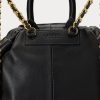 Svarta Ralph Lauren Nappa Läder Medium Izzie ryggsäckar för kvinnor Svarta Ralph Lauren Nappa Läder Medium Izzie ryggsäckar för kvinnor