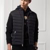 Svarta Ralph Lauren Otis jackor med mockaskjorta för män Svarta Ralph Lauren Otis jackor med mockaskjorta för män