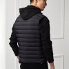 Svarta Ralph Lauren Otis jackor med mockaskjorta för män Svarta Ralph Lauren Otis jackor med mockaskjorta för män