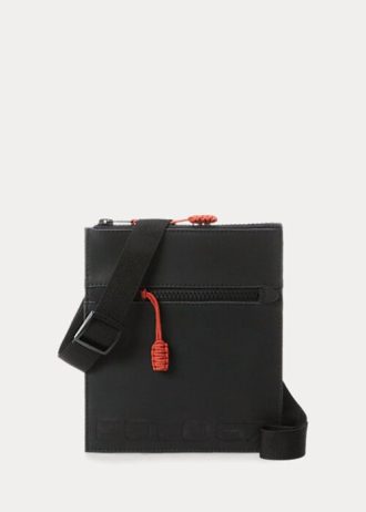 Svarta Ralph Lauren POLO MIRUM Crossbody-väskor för män