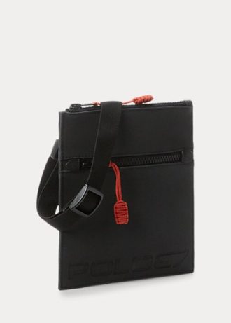 Svarta Ralph Lauren POLO MIRUM Crossbody-väskor för män