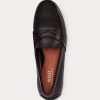 Svarta Ralph Lauren Reynold Full-grain Driver Casual Skor för män Svarta Ralph Lauren Reynold Full-grain Driver Casual Skor för män