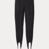 Svarta Ralph Lauren Stigbygel Stretch Ponte Leggings för kvinnor Svarta Ralph Lauren Stigbygel Stretch Ponte Leggings för kvinnor