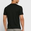 Svarta Ralph Lauren T-shirts med broderade logotyper för män