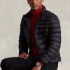 Svarta Ralph Lauren The Packable jackor för män Svarta Ralph Lauren The Packable jackor för män