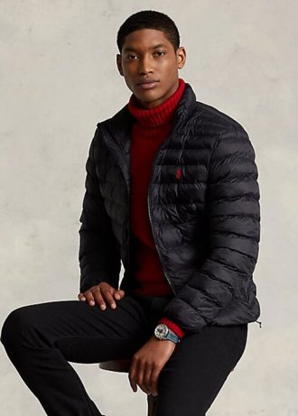 Svarta Ralph Lauren The Packable jackor för män