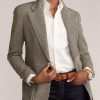 Svarta Ralph Lauren The Tweed Blazers för kvinnor Svarta Ralph Lauren The Tweed Blazers för kvinnor