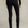 Svarta Ralph Lauren Tompkins Skinny Jeans för kvinnor Svarta Ralph Lauren Tompkins Skinny Jeans för kvinnor