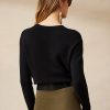 Svarta Ralph Lauren Utility Bear Cashmere-tröjor för kvinnor Svarta Ralph Lauren Utility Bear Cashmere-tröjor för kvinnor