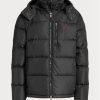 Svarta Ralph Lauren vattenavvisande dunjackor för män Svarta Ralph Lauren vattenavvisande dunjackor för män