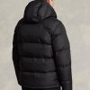 Svarta Ralph Lauren vattenavvisande dunjackor för män Svarta Ralph Lauren vattenavvisande dunjackor för män