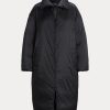 Svarta Ralph Lauren vattenavvisande dunrockar för kvinnor Svarta Ralph Lauren vattenavvisande dunrockar för kvinnor