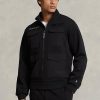 Svarta Ralph Lauren vattenavvisande hybridjackor för män Svarta Ralph Lauren vattenavvisande hybridjackor för män