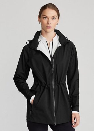 Svarta Ralph Lauren vattenavvisande jackor för kvinnor