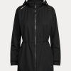 Svarta Ralph Lauren vattenavvisande jackor för kvinnor Svarta Ralph Lauren vattenavvisande jackor för kvinnor