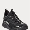 Svarta / Svarta Ralph Lauren Adventure 300LT Sneakers för män