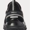 Svarta / Svarta Ralph Lauren Adventure 300LT Sneakers för män