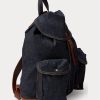 True Indigo Dam Ralph Lauren Denim ryggsäck handväska True Indigo Dam Ralph Lauren Denim ryggsäck handväska