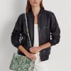 Turkos Ralph Lauren Ralph Lauren Faux-Snakeskin Medium Marcy Satchel-väskor för kvinnor Turkos Ralph Lauren Ralph Lauren Faux-Snakeskin Medium Marcy Satchel-väskor för kvinnor