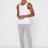 Vit Ralph Lauren Essential väst med rund hals för män Vit Ralph Lauren Essential väst med rund hals för män