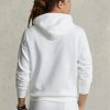 Vit Ralph Lauren Polo Sport Fleece Hoodie för män Vit Ralph Lauren Polo Sport Fleece Hoodie för män
