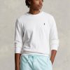 Vit Ralph Lauren Spa Terry Sweatshirt för män Vit Ralph Lauren Spa Terry Sweatshirt för män