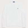 Vit Ralph Lauren Spa Terry Sweatshirt för män Vit Ralph Lauren Spa Terry Sweatshirt för män