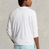Vit Ralph Lauren Spa Terry Sweatshirt för män Vit Ralph Lauren Spa Terry Sweatshirt för män